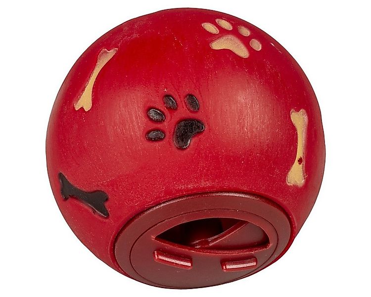 DUVO+ Snackball Hundespielzeug Vinyl Leckerliball rot günstig online kaufen