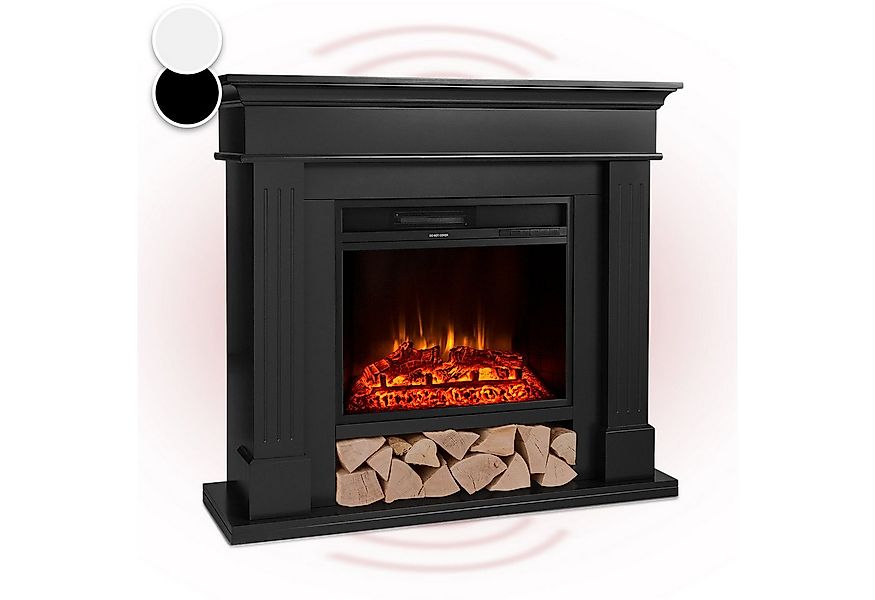 Klarstein Elektrokamin LasPilas, elektrischer Kaminofen mit Heizung LED-Bel günstig online kaufen