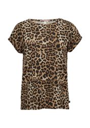 QS Kurzarmshirt T-Shirt Locker geschnittenes T-Shirt günstig online kaufen