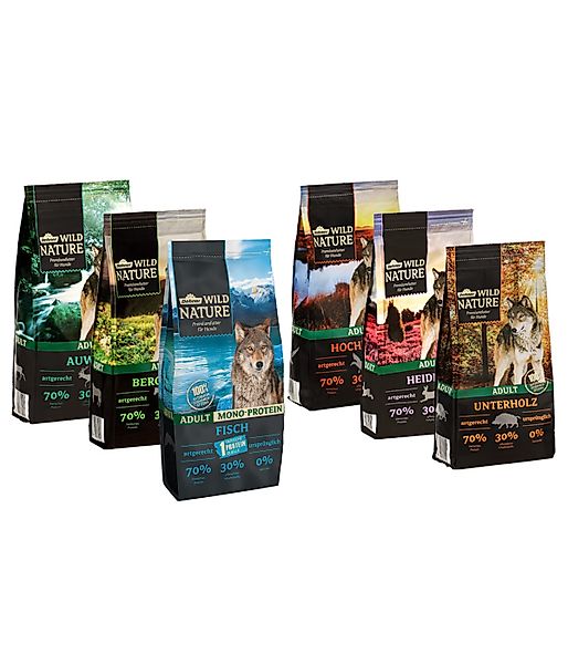 Dehner Wild Nature Probier-Set Adult, Fisch günstig online kaufen