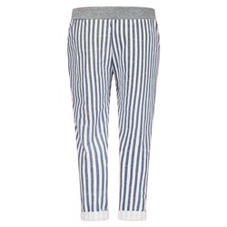 Mississhop Chinohose Damen Hose Blumen Jogginghose günstig online kaufen