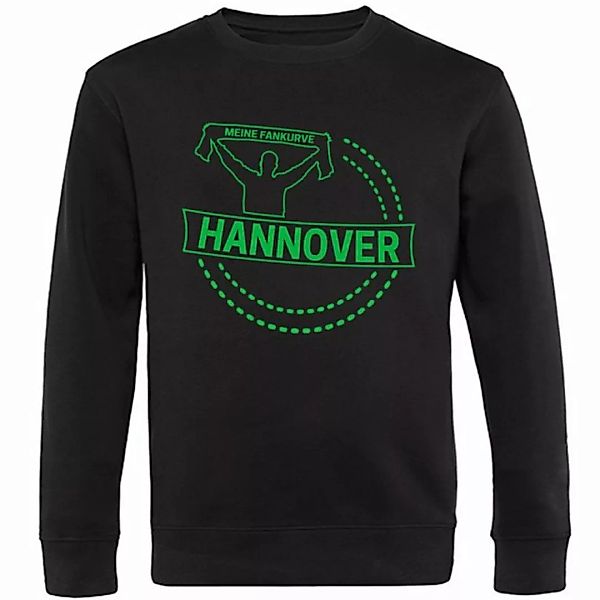 multifanshop Sweatshirt Hannover - Meine Fankurve - Pullover günstig online kaufen