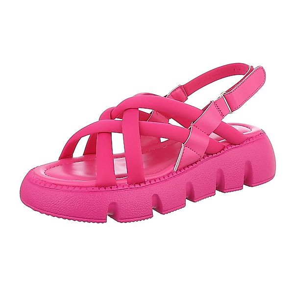 Ital-Design Damen Freizeit Plateausandaletten (86706251) Keilabsatz/Wedge günstig online kaufen