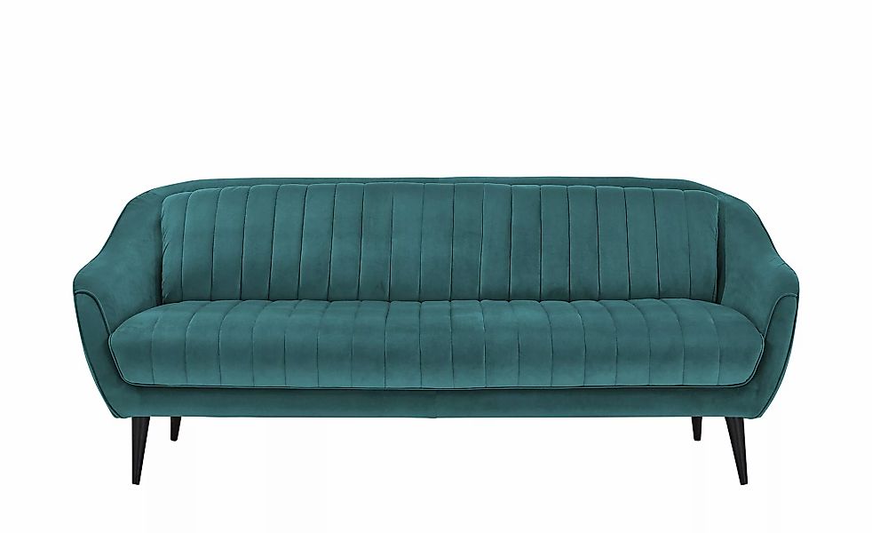 Sofa  Sophia ¦ türkis/petrol ¦ Maße (cm): B: 215 H: 83 T: 90.0 Polstermöbel günstig online kaufen