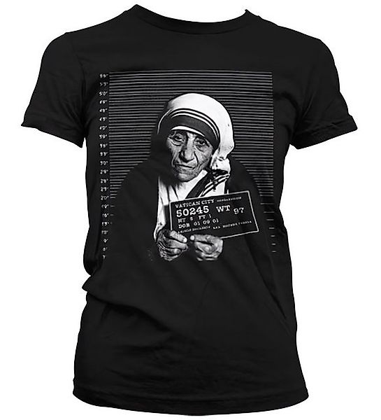 Hybris T-Shirt Mother Theresa Mug Shot Girly T-Shirt günstig online kaufen