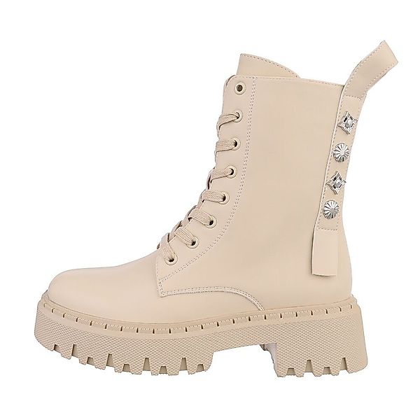 Ital-Design Damen Schnürschuhe Freizeit Schnürstiefelette (84648373) günstig online kaufen
