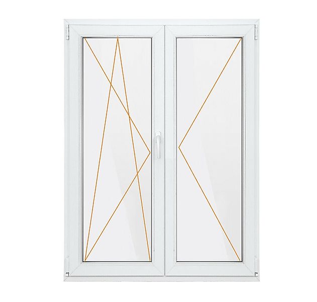 SN DECO GROUP Kunststofffenster Fenster 2 günstig online kaufen
