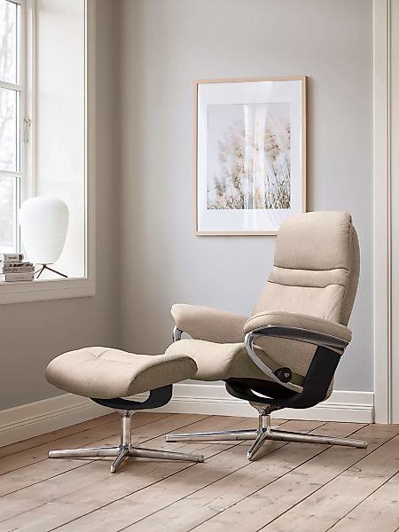 Stressless Relaxsessel "Sunrise", mit Cross Base, Größe S, M & L, Holzakzen günstig online kaufen