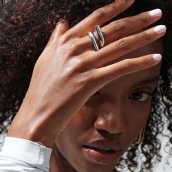 ROUGEMONT Fingerring Minimalistischer Wasserfester Damen Ring günstig online kaufen