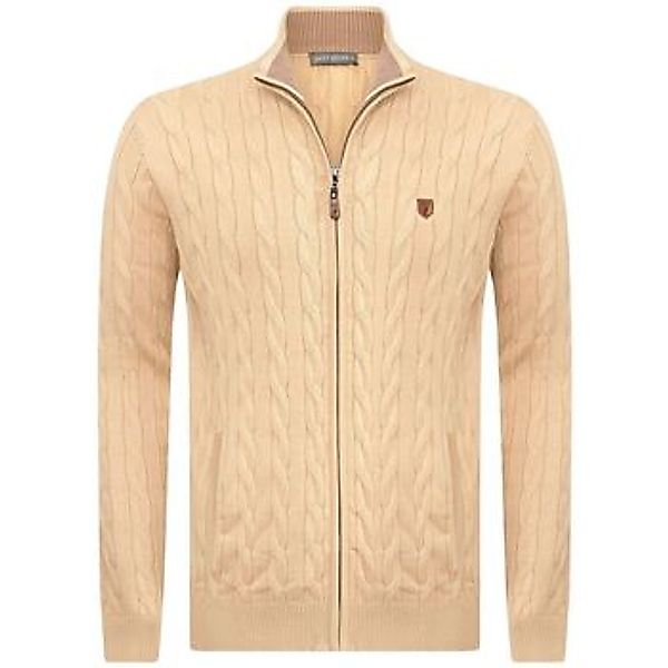 Jacey Quinn  Strickjacken Braided Full Zip Cardigan günstig online kaufen