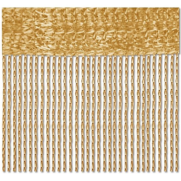 Bestlivings Fadenvorhang Fadengardine Vorhang Gardine Silber 90 cm x 245 cm günstig online kaufen