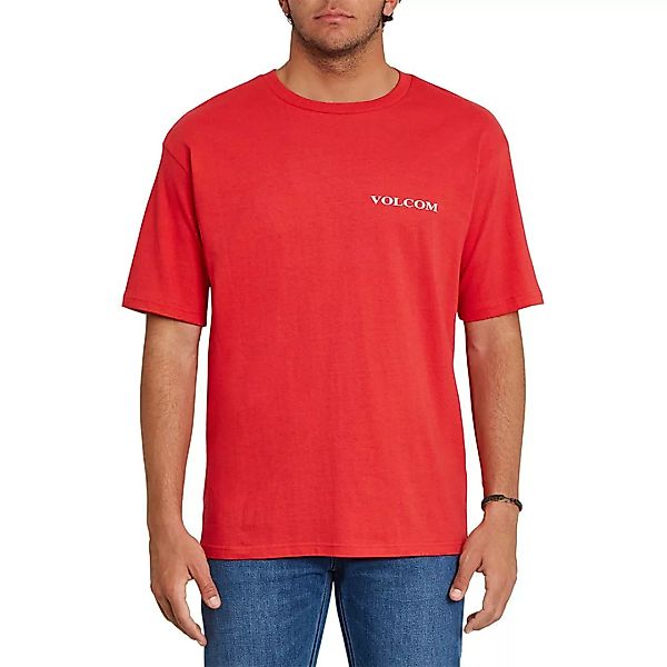 Volcom Stone Kurzärmeliges T-shirt XS Carmine Red günstig online kaufen
