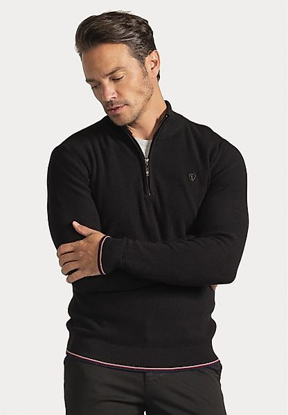 SIR RAYMOND TAILOR Strickpullover "Pulses" 1 Stk. tlg. mit Stehkragen günstig online kaufen