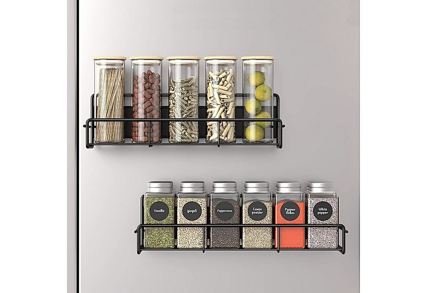 Forrlite Gewürzregal Gewürzregal Küchenregal Ablageregal Kühlschrankregal, günstig online kaufen