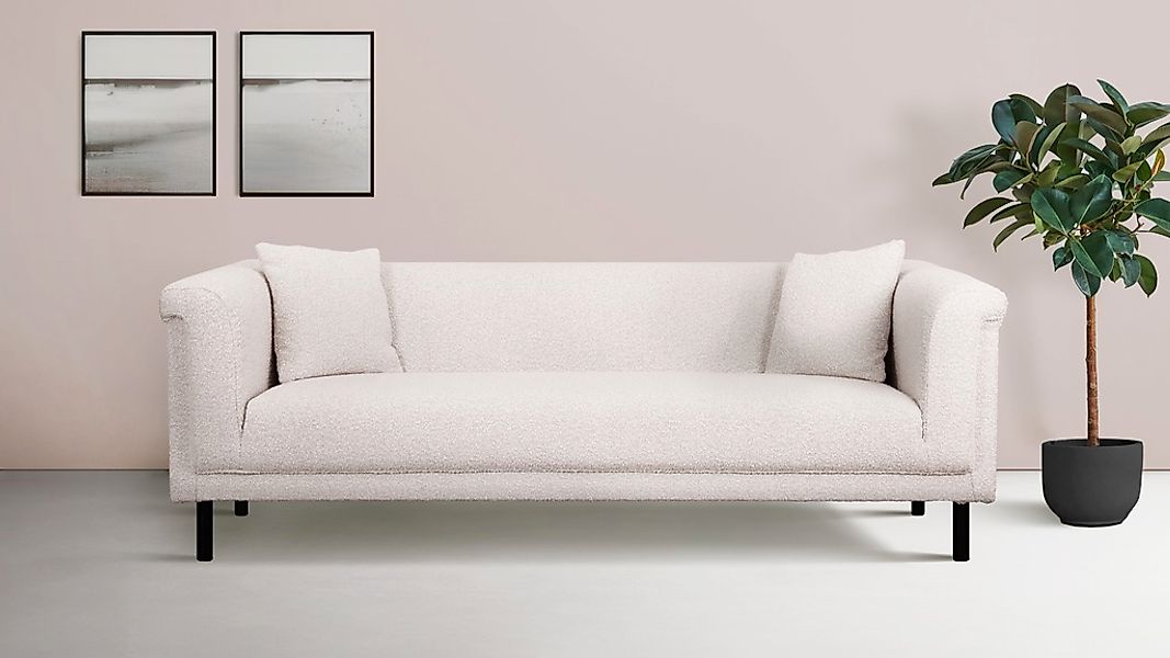 Home affaire 2-Sitzer "AGNIA B/T/H: 180/85/71 cm" incl. Zierkissen, auch in günstig online kaufen