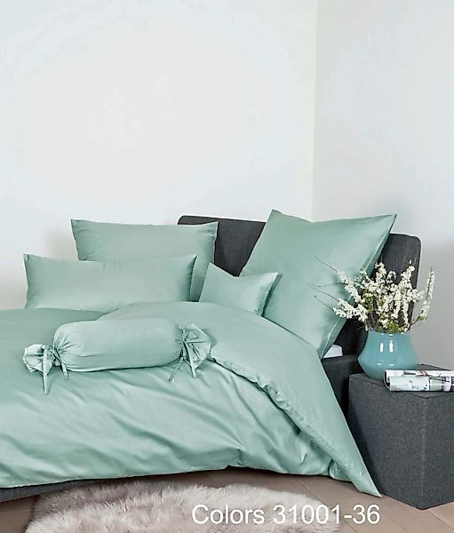 Janine Bettwäsche Baumwoll Bettwäsche Colors, 100% günstig online kaufen