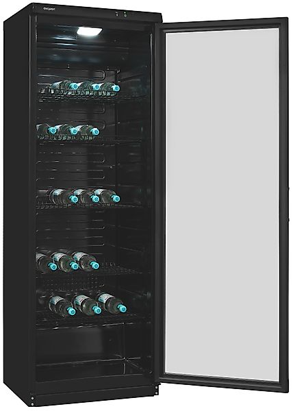 exquisit Getränkekühlschrank »GKS350-1-GT-280D schwarz«, 320 L Volumen, Get günstig online kaufen
