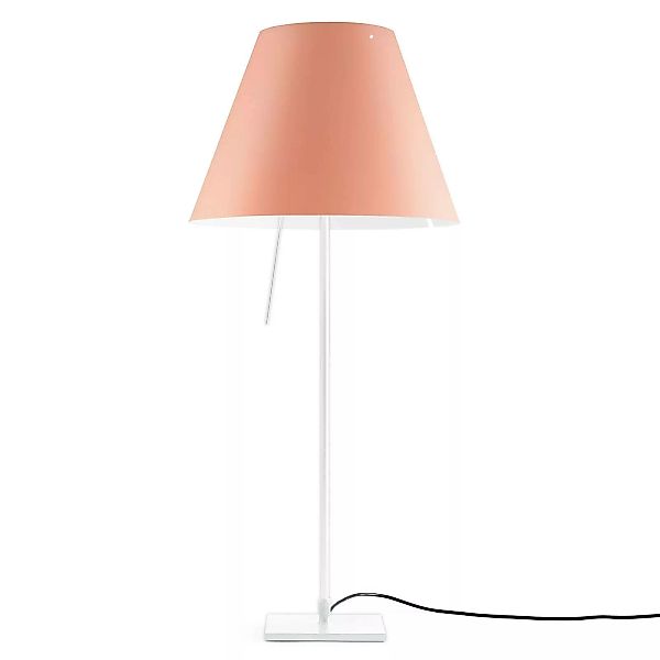 Luceplan Costanza Tischlampe D13if weiß/rosa günstig online kaufen