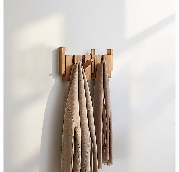 HOME DELUXE Garderobenleiste PORTE - 32cm/56 cm/ 80cm - wählbar, 4 Haken, b günstig online kaufen