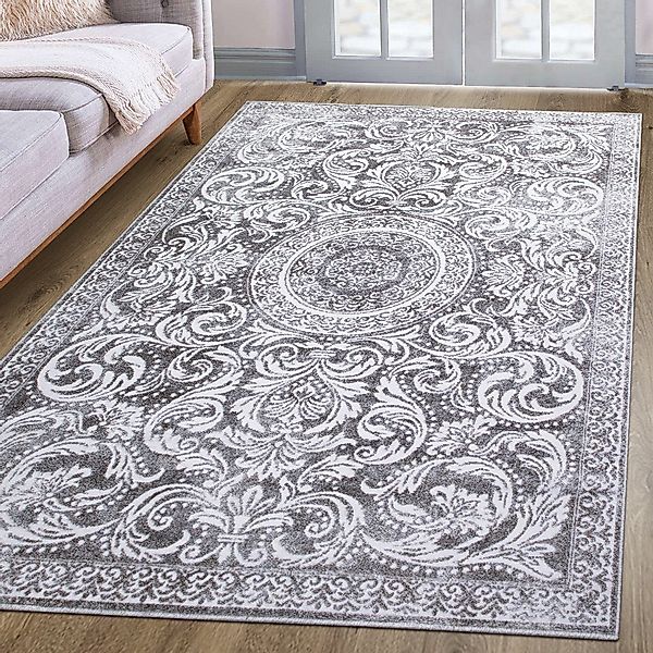 oKu-Tex Teppich Victoria Wohnzimmerteppich 3-D Effekt, günstig online kaufen