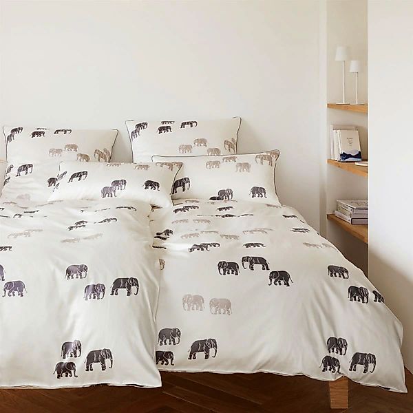 Elegante Bettwäsche »Elephant Walk«, angenehmes Hautgefühl günstig online kaufen