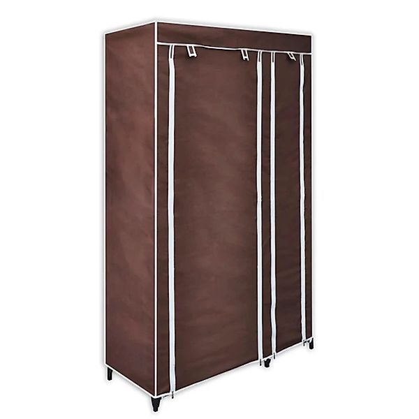 vidaXL Stoffschrank Braun günstig online kaufen