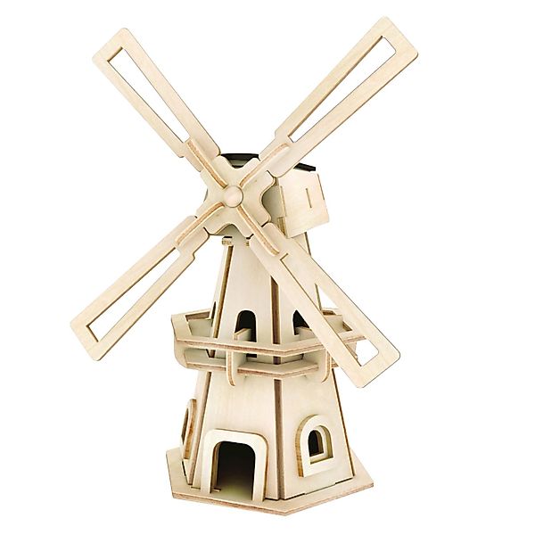 Pebaro Solar-Bausatz Windmühle mit Motor günstig online kaufen