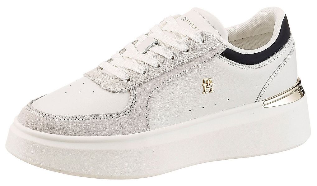 Tommy Hilfiger TH SATIN PLATFORM SNEAKER Plateausneaker Freizeitschuh, Schn günstig online kaufen