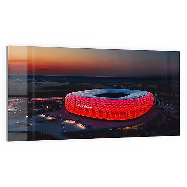 DEQORI Glasbild 'Allianz Arena, München', 'Allianz günstig online kaufen
