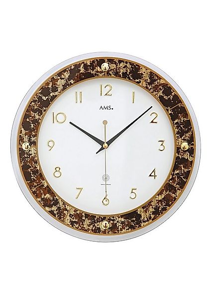 AMS Funkwanduhr F5853 (Quarzuhr,Wohnzimmer,Esszimmer,Küche,Arbeitszimmer,Bü günstig online kaufen