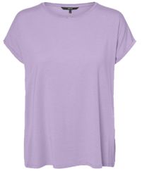 Vero Moda Rundhalsshirt VMAVA PLAIN SS günstig online kaufen