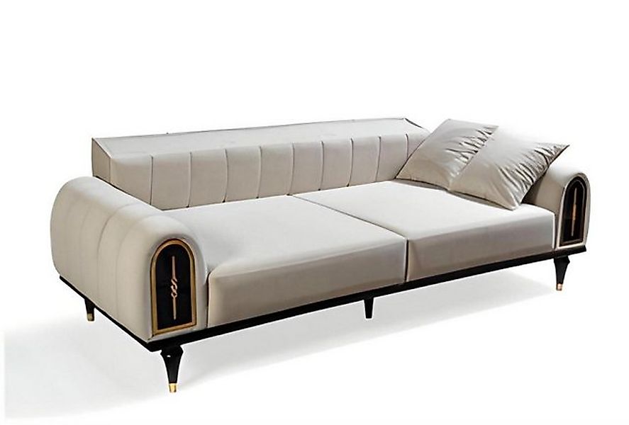 Xlmoebel Sofa Hochwertiges 3-Sitzer Stoffsofa für das moderne Wohnzimmer vo günstig online kaufen