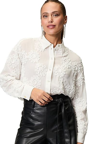 Zero Hemdbluse Damen Hemdbluse mit Stickerei günstig online kaufen