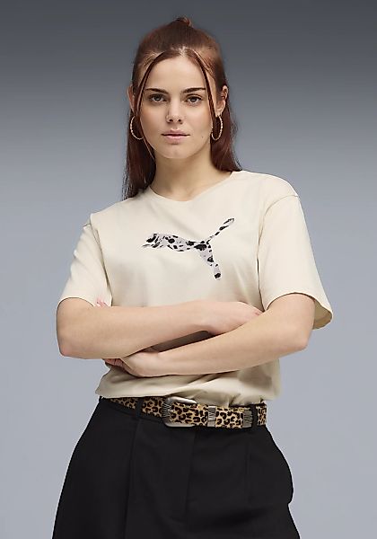 PUMA T-Shirt "ESS GRAPHIC ANIMAL RELAXED TEE" Kurzarm, mit sportlichem Prin günstig online kaufen