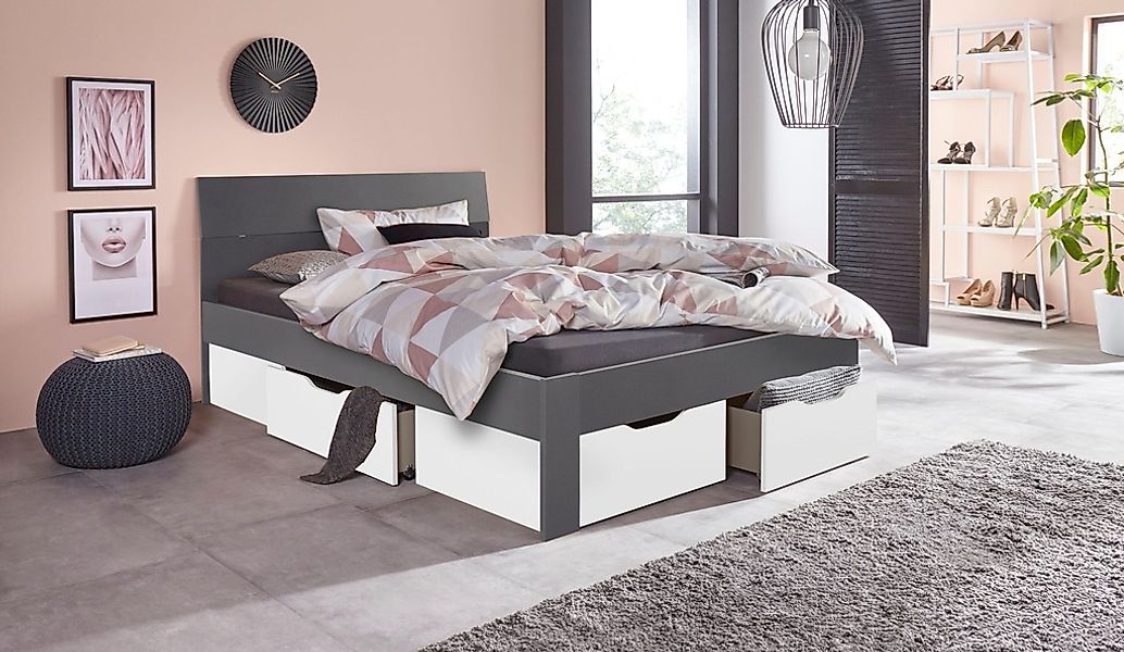 rauch Bett "Flexx", inklusive Schubkästen günstig online kaufen