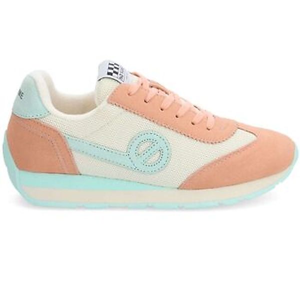 No Name  Sneaker CITY RUN JOGGER W - KNIT/SUEDE - BLANC CASSE/MELON günstig online kaufen