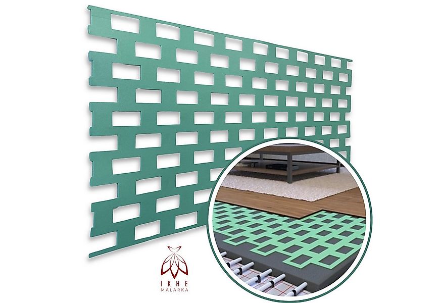 IKHEMalarka Dämmunterlage 2,5mm Dämmung Unterlage für Fußbodenheizung Fußbo günstig online kaufen