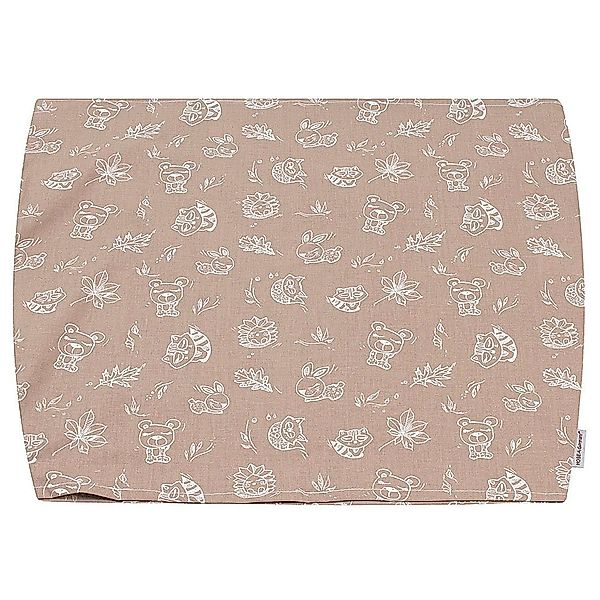 HOBEA-Germany Stillkissenbezug Baby Lagerungsbezug Waldbewohner cappuccino, günstig online kaufen