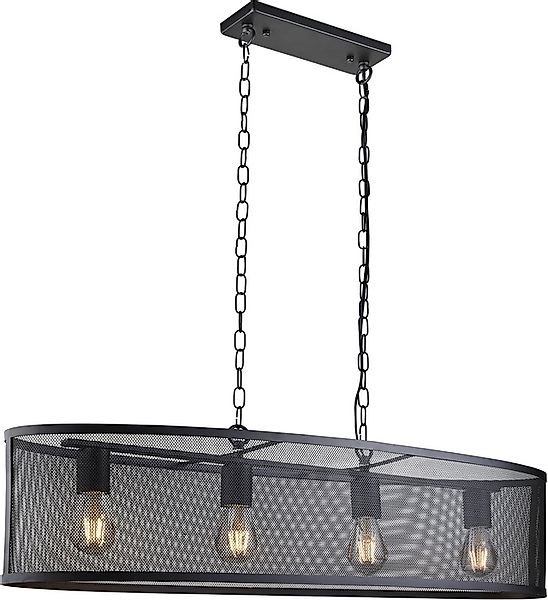 Searchlight Hängeleuchte »Hängeleuchte Fishnet, 4-flammig«, 4 flammig, Leuc günstig online kaufen