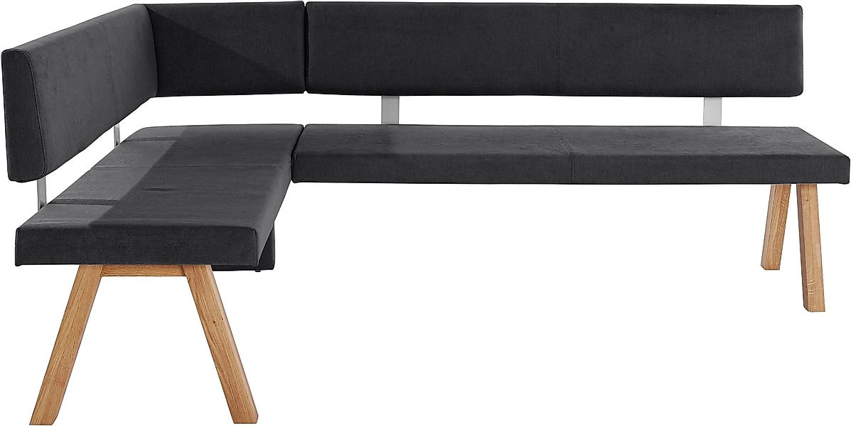 Home affaire Eckbank "Rio" Massivholz in Eiche geölt, Esszimmerbank bequem günstig online kaufen