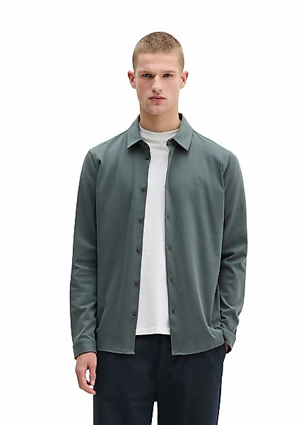 Marc OPolo Blusenshirt "aus weicher Bio-Baumwolle" günstig online kaufen