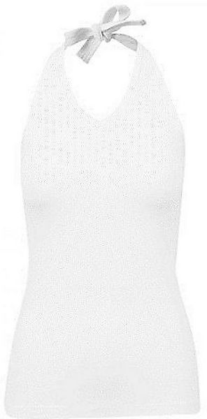Build Your Brand Tanktop Damen Neckholder Shirt / Stretch-Jersey tailiert günstig online kaufen