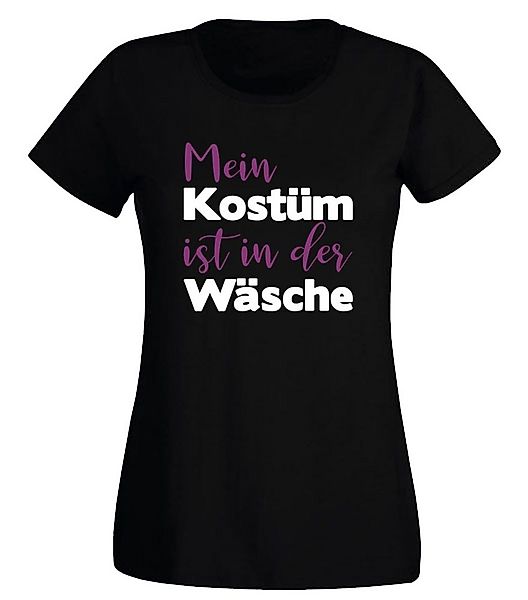 G-graphics T-Shirt Mein Kostüm ist in der Wäsche Slim-fit Damen T-Shirt mit günstig online kaufen