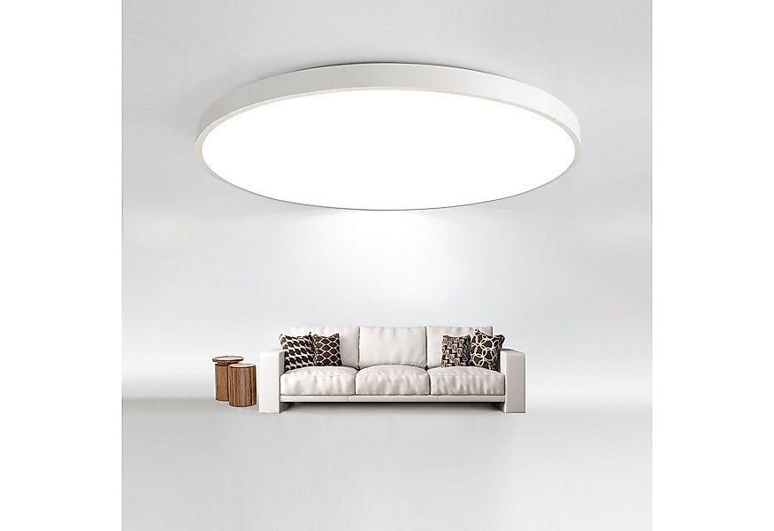 JDONG LED Deckenleuchte Flach Rund Weiß Deckenlampe 24W/36W/54W, Durchmesse günstig online kaufen