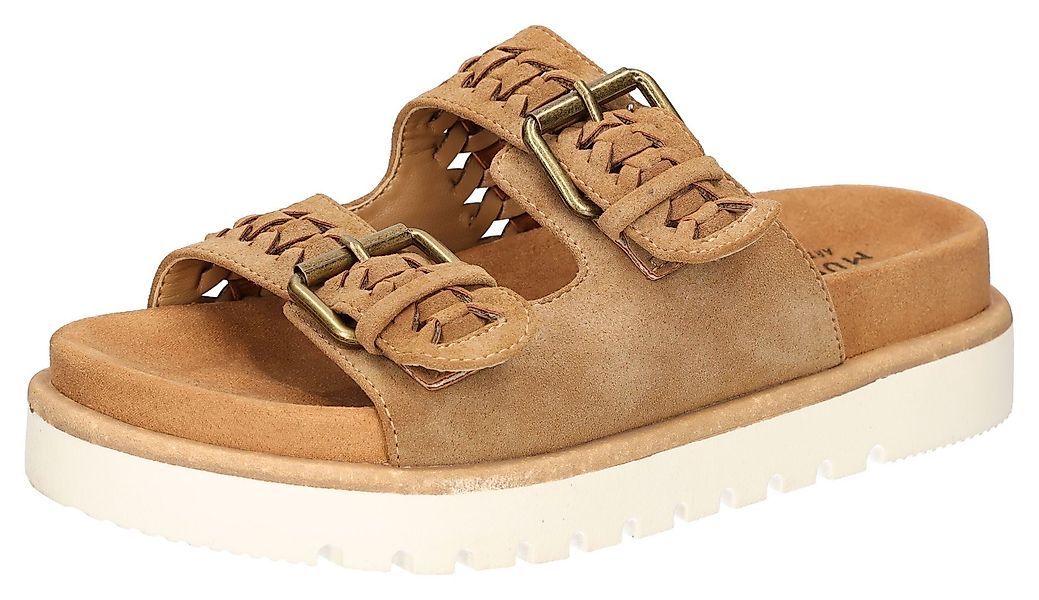 Mustang Shoes Pantolette, Sandale, Plateausandale, Pool günstig online kaufen