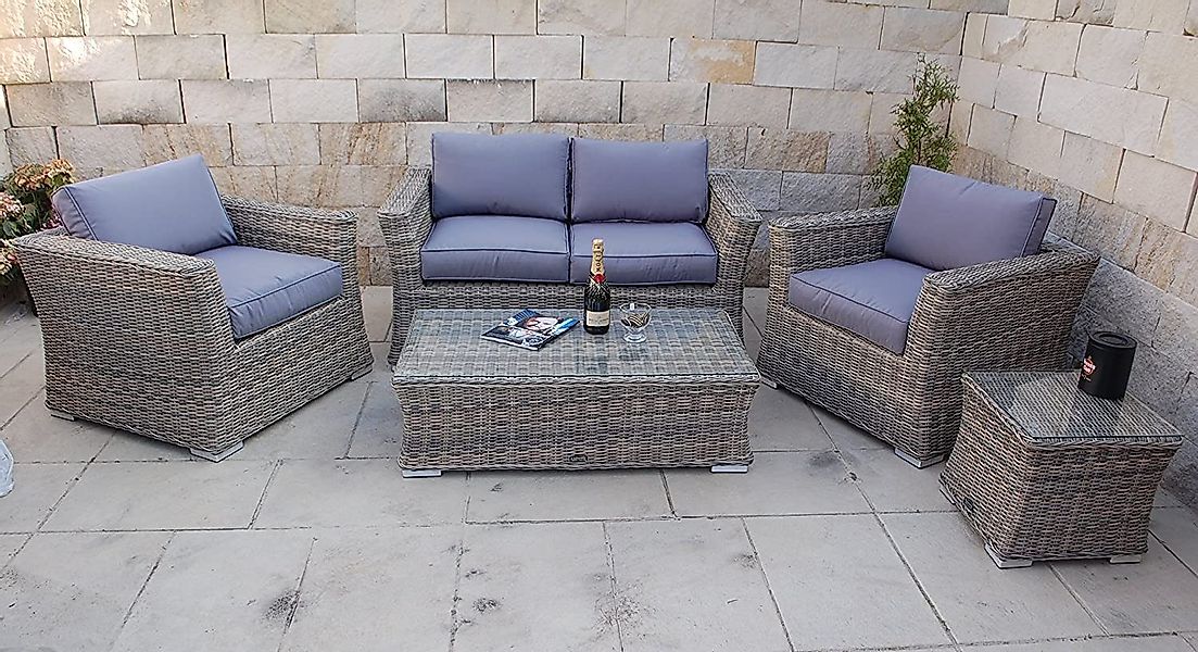 Ragnarök Möbel-Design Gartenlounge-Set Lounge Set Isfjord, günstig online kaufen