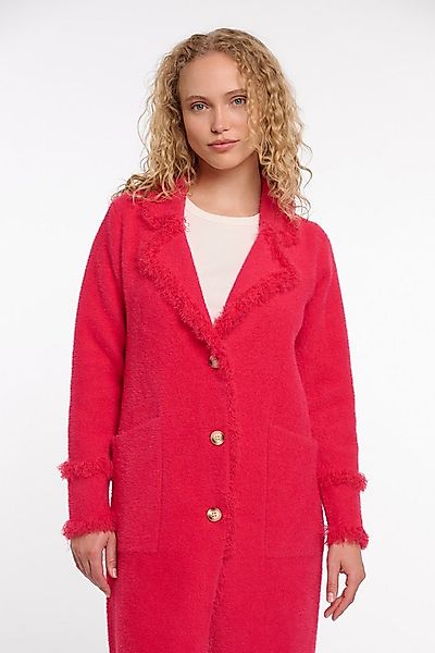 Rino & Pelle Longstrickjacke CATENA mit Fransendetails und Knöpfen günstig online kaufen