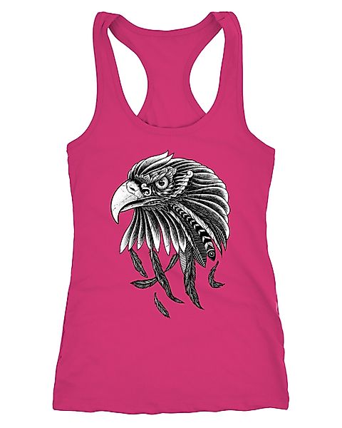 Neverless Tanktop Damen Tank-Top Adler Motiv günstig online kaufen