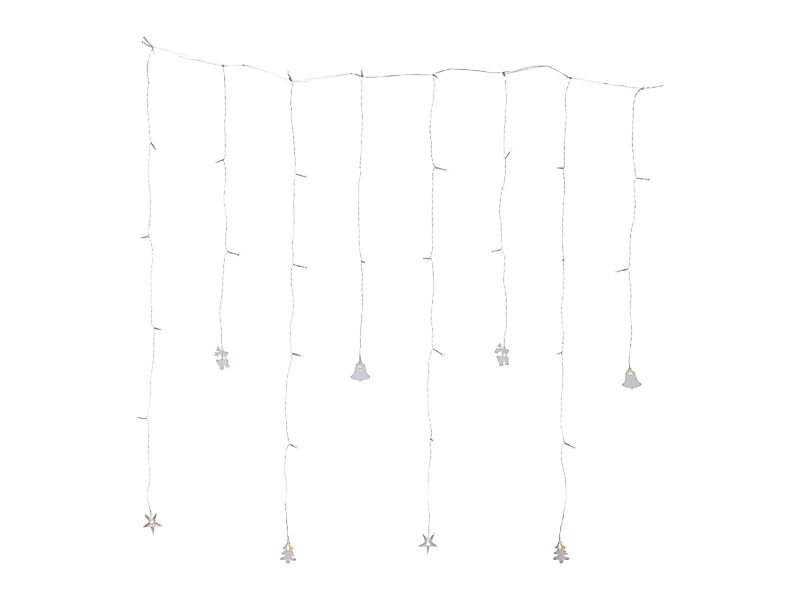 STAR TRADING LED-Lichtervorhang Decy, 40-flammig, Weihnachten günstig online kaufen