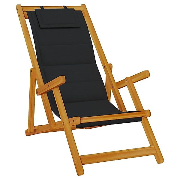 vidaXL Gartenstuhl Strandstuhl mit Armlehnen Klappbar günstig online kaufen